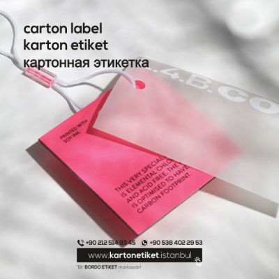 Karton Etiket 10